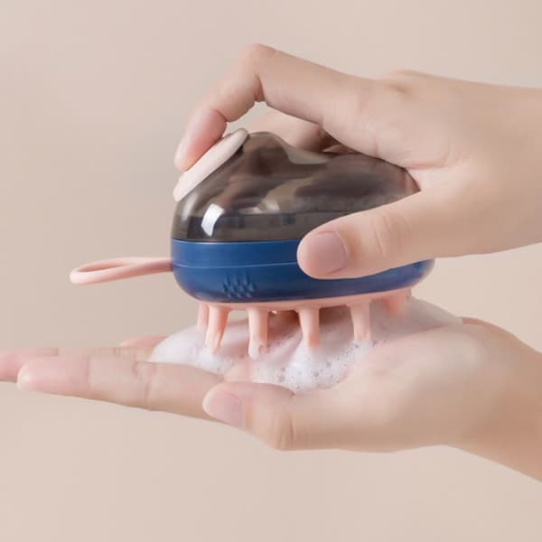 Head Scalp Massage Brush BLÅ blue