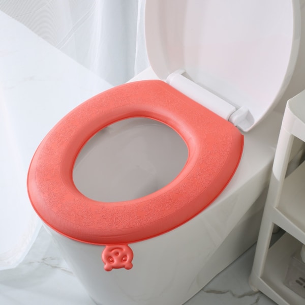WC-istuimen cover WC-rengasmatto PUNAINEN Red