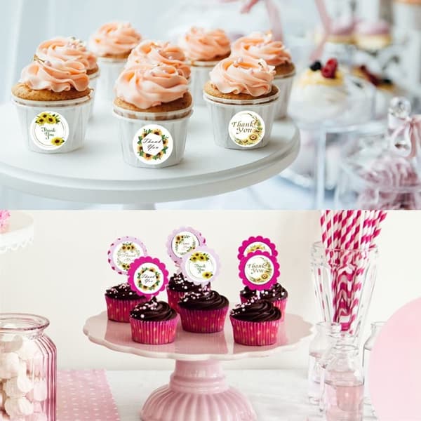 2 rullaa Kiitostarrat Tarrat Rullasuljetustarrat 2pcs