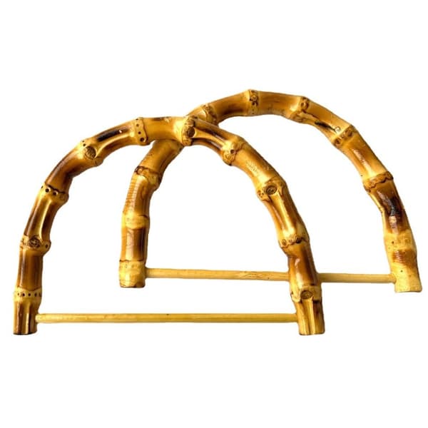 Bambu Väskhandtag Handväska Bandhandtag 10.5CM 10.5cm