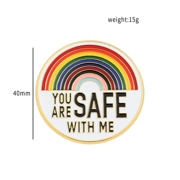 LGBT Pins Rainbow Brocher 2 2 2
