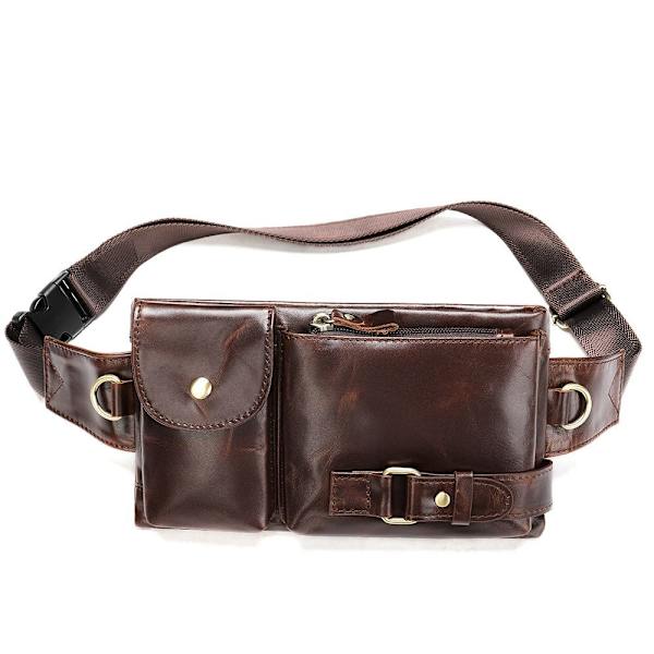 Äkta läder Fanny Pack 03 03 03