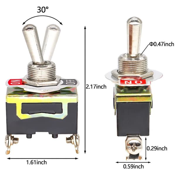 Toggle Switch Käännä ylös cover