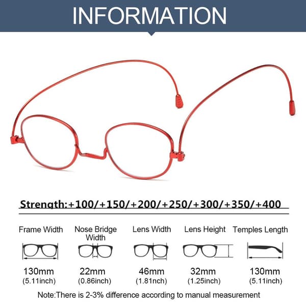 Lukulasit Silmälasit RED STRENGTH 400 Red Strength 400