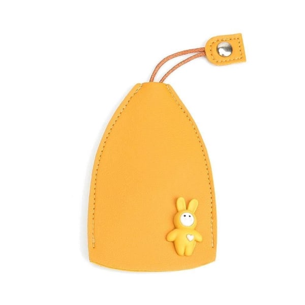 Pull Out Car Key Case Pull Out Key Sleeve GUL KANIN GUL Yellow Rabbit