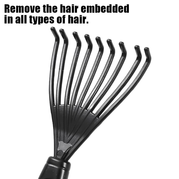 20 kpl Comb Cleaner Kampaharja Hiuskynsi