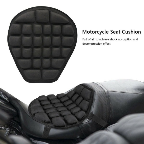Motorcykel sittdyna Gel Seat kudde motorcykel kudde grå