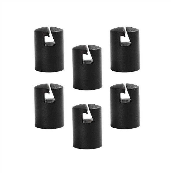 6 STK Trampolinkabinet Stanghætte Trampolinbeskyttelsesdæksel 6Pcs