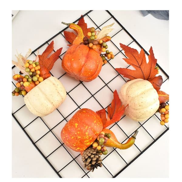 4 stk Thanksgiving-gresskar Halloween-gresskar TYPE C TYPE C Type C