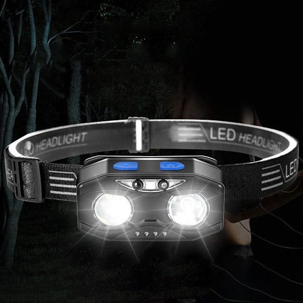LED Head Taskulamppu Ajovalo