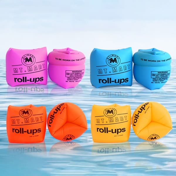 2stk Armbånd Ring Float Armbånd GUL Yellow