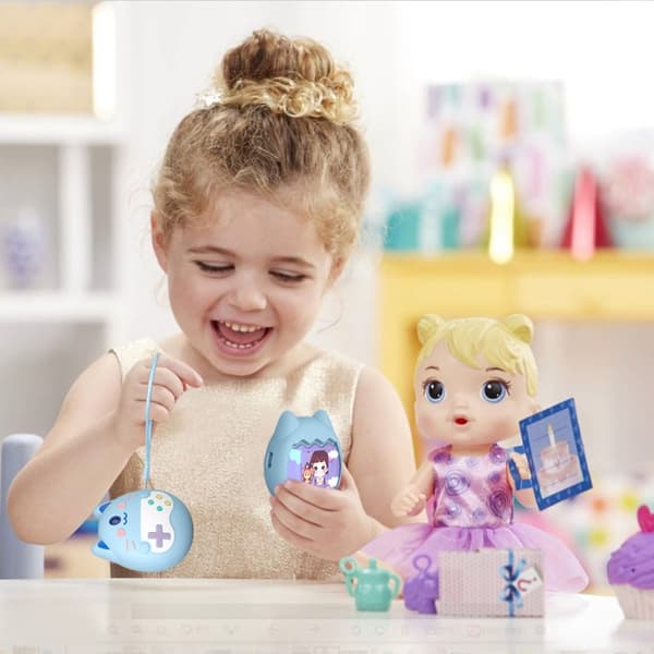 Virtual Electronic Pets Case Game Machine Protection Tamagotchi Pixille blue