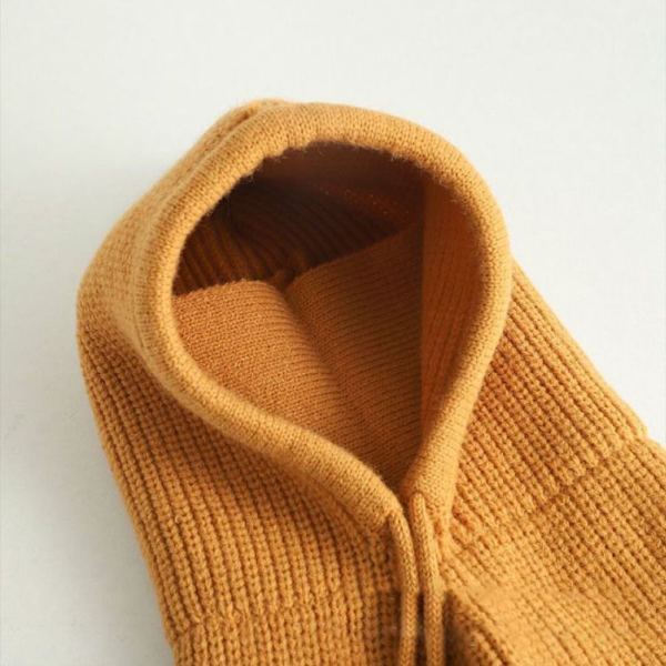 Børne Blød Balaclava Børne Pullover Hat HVID white