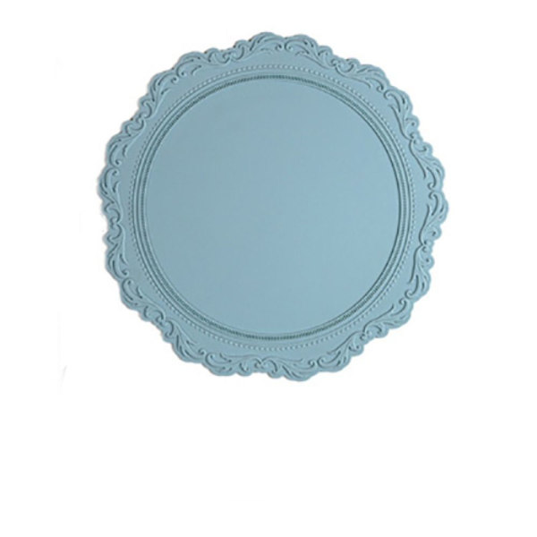 1/2stk Borddekorationsmåtte Dækkeserviet LYSEBLÅ STOR light blue large
