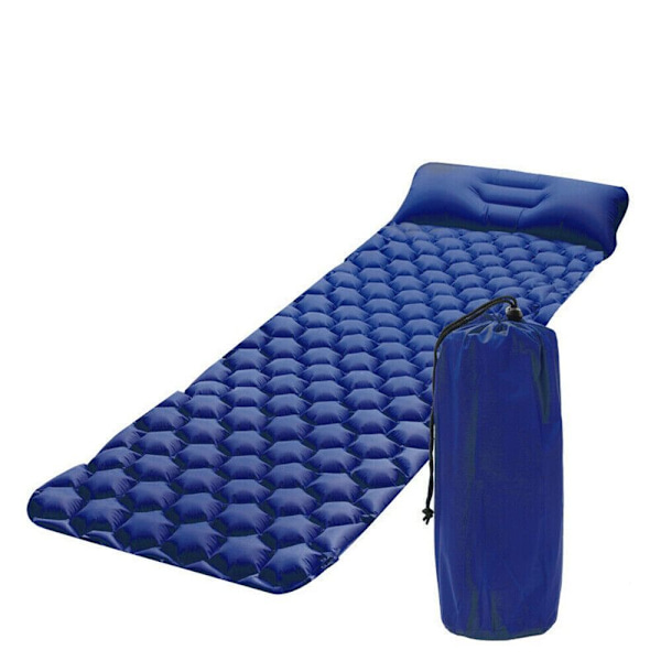 Puhallettava patjatyyny makuupussimatto ARMY VIHREÄ Army Green With Pillow-With Pillow