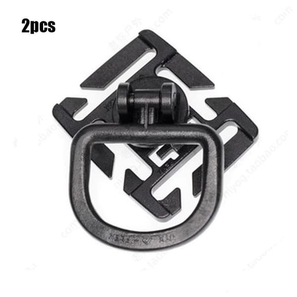 2/4 stk D Ring Clip Mountain Clamp 2 2 2