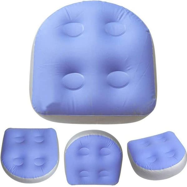 Oppustelig pude Booster Seat Tilbehør til spabade SORT Black