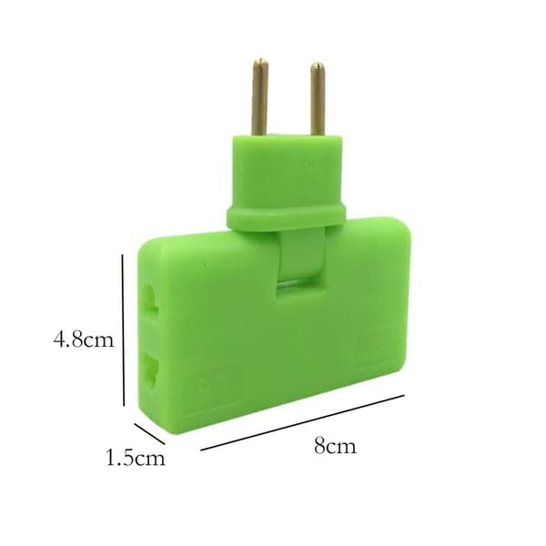 3 i 1 trådløs omformer EU-adapter BLÅ blue
