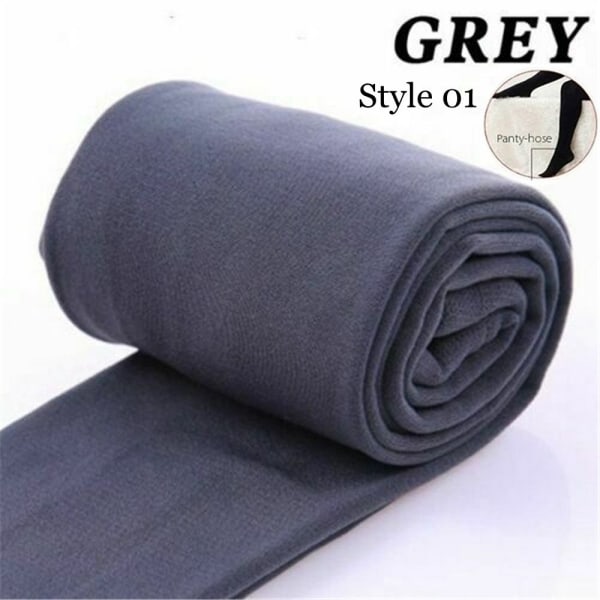 Ohut leggingsit Paksut sukkahousut GREY STYLE 01 grey Style 01