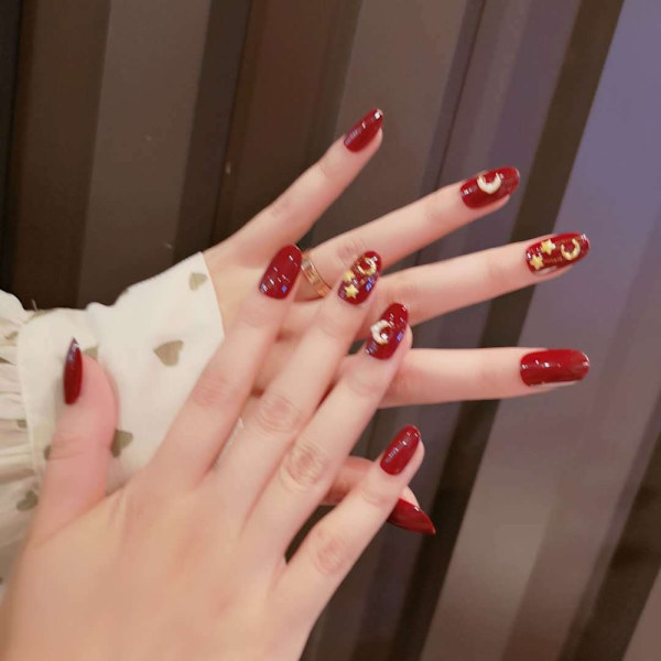 Almond Fake Nails False Nail 4 4 4