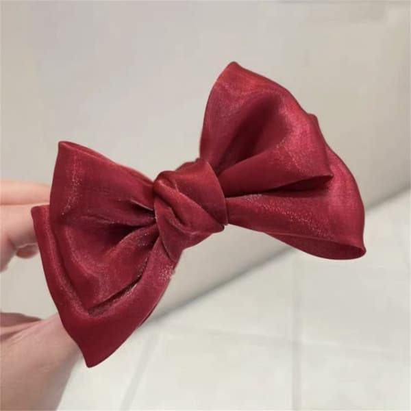 Hiuskynnet Grab Clip WINE RED wine red