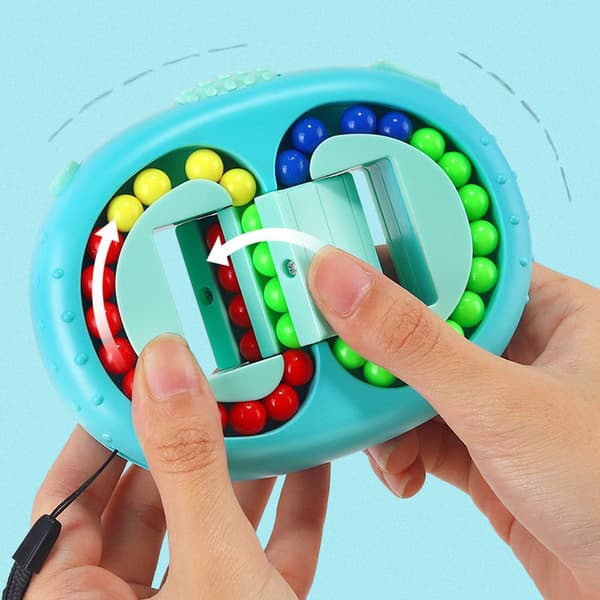 Roterande Magic Bean Fingertopp Leksak VIT white