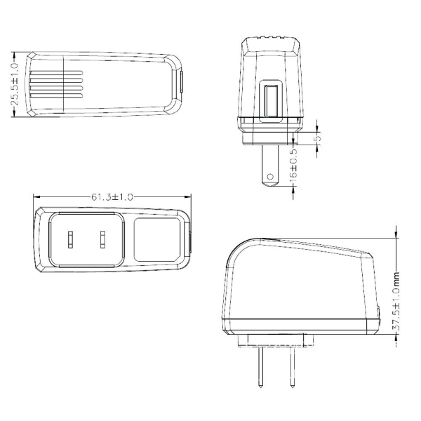 Rakapparater Laddare Elektrisk rakapparat Adapter EU EU EU