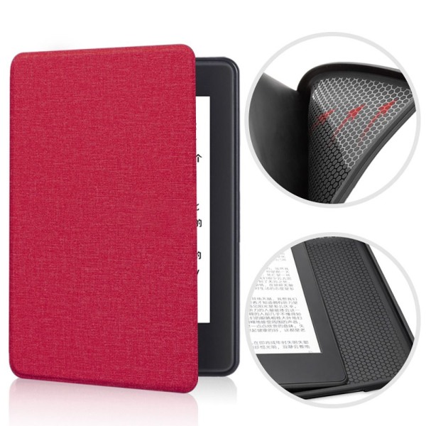 6,8 tuuman E-Reader Folio Cover 11th Gen Protective Shell RED Red