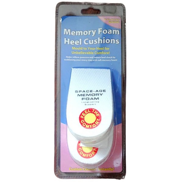 Hælpude Hæl Memory Foam Puder FOR KVINDER FOR KVINDER FORWOMEN