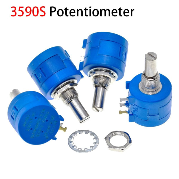 2st 3590S-2-103L Potentiometer Multiturn 10ST A3 KNAPP 10ST 10pcs A3 Knob