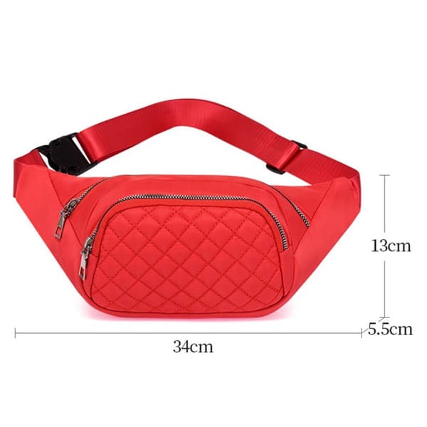 Fanny Pack Belt Bag MUSTA black