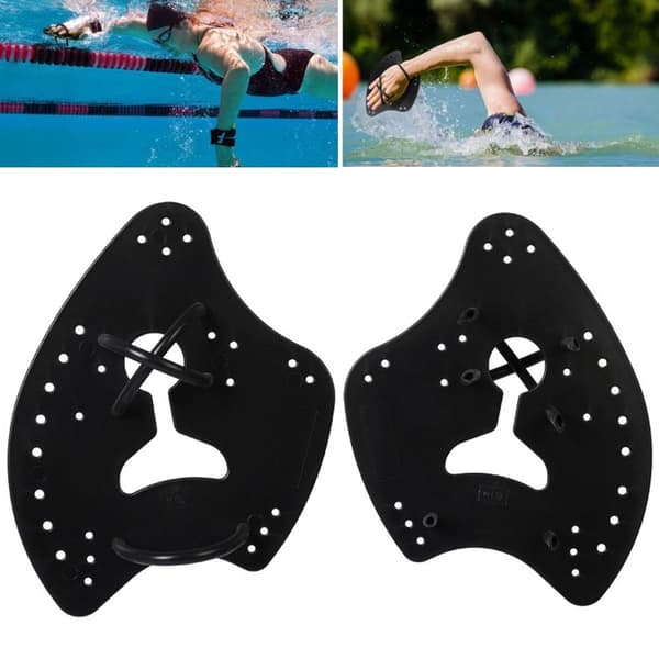 Flipper Flat Paddle Svømmepadle SVART S black S