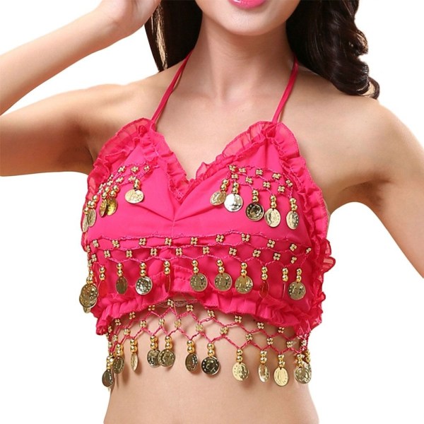 Belly Dance BH Performance Topp RÖD Red