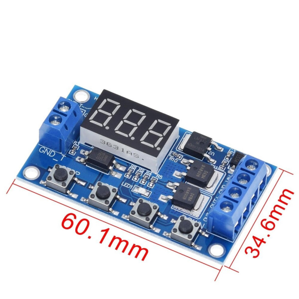 Delay Relay Timer Delay Switch Kredsløbskort