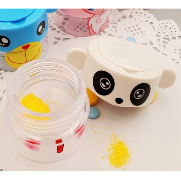 Pill Pulverizer Tablettimylly 2kpl PUNKKI JA SININEN 2kpl PINK JA 2pc pink and blue