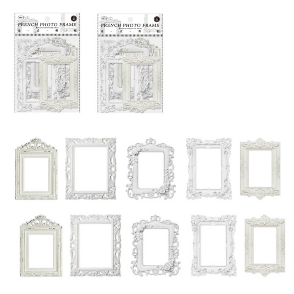 Hul præget fotoramme DIY Craft Cardstock Paper 2 2 2