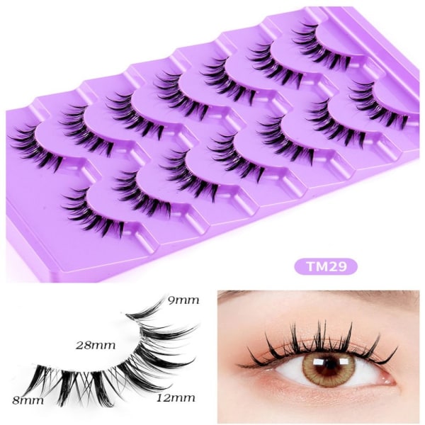 Lösögonfransar Cat Eyelashes TM32 TM32 TM32