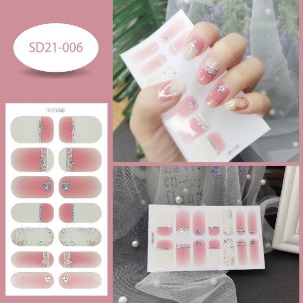 4 STK Nail Stickers Christmas Nail Sticker 1 1 1