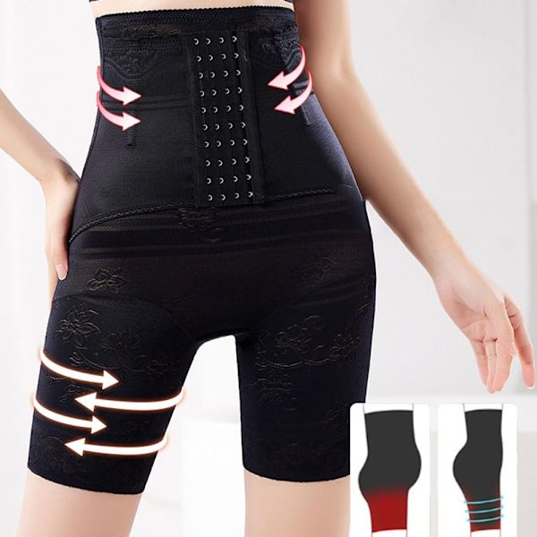 Säkerhetsshorts Trosor Slimmande Underkläder SVART XL black XL