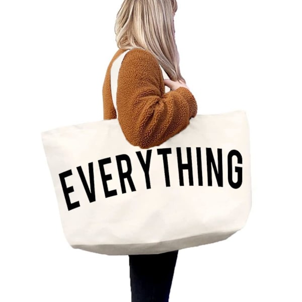 Store muleposer Lærredshåndtasker GRÅ grey