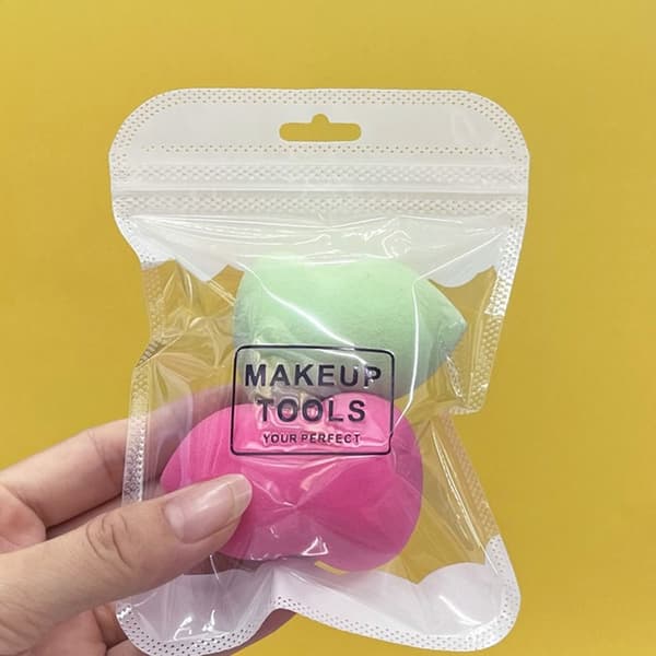 Selvforseglende poser, emballagepose med lynlås 50pcs