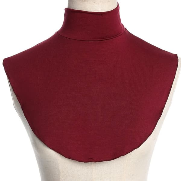 Fake Collar High Collars LYS GRÅ light grey