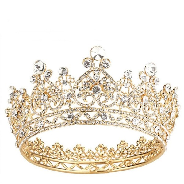 Crystal Crown Bride Queen Crown SILVER silver