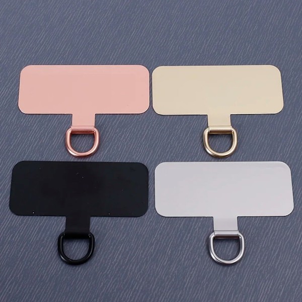 Metal Phone Case Clip Mobiltelefon Sling Rope Card Clip 5PCS/Set