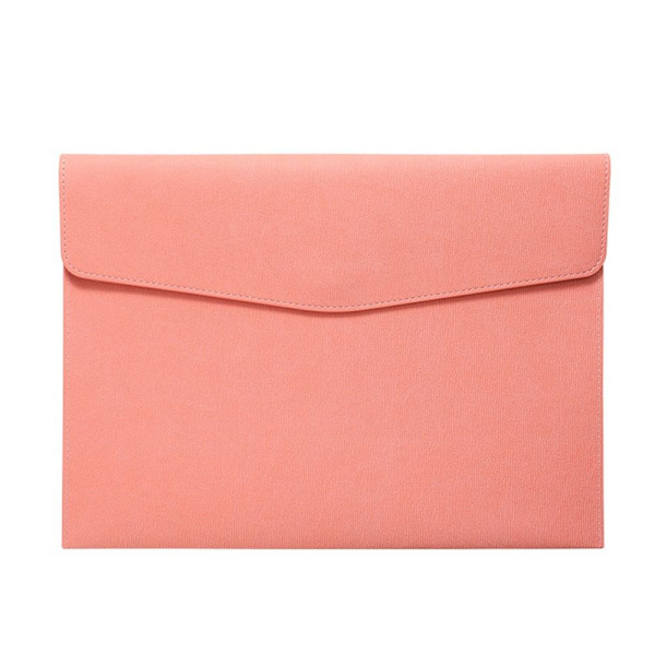 Läder Mapp Portfölj ROSA pink