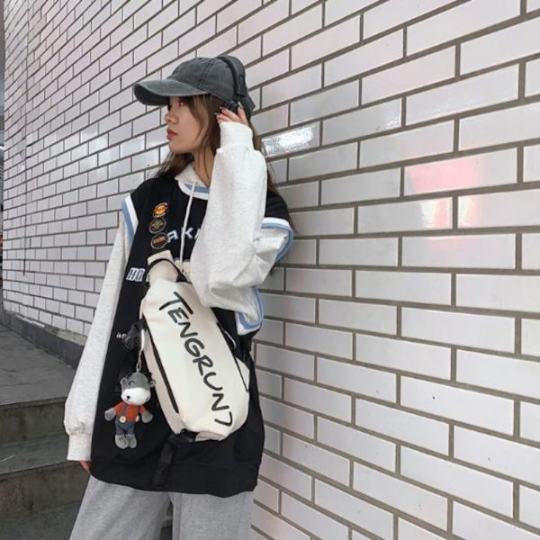 Taljetaske Brysttaske SORT black