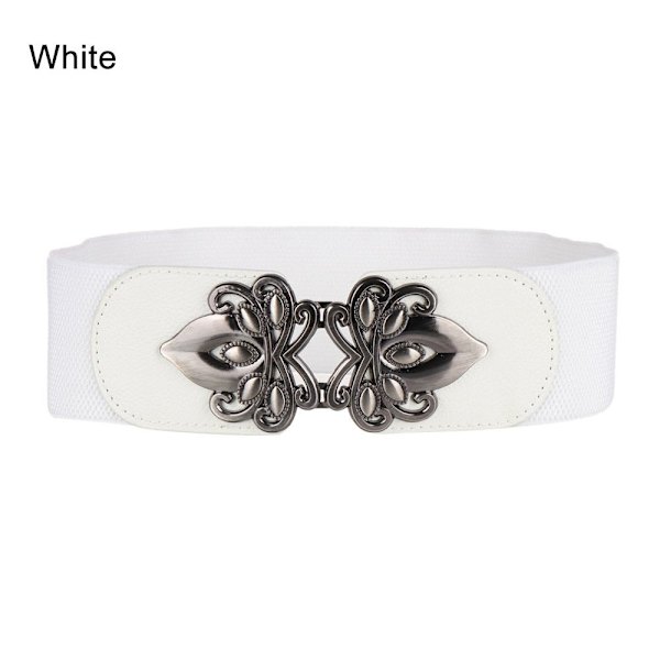 Elastiska bälten Midjerem VIT white