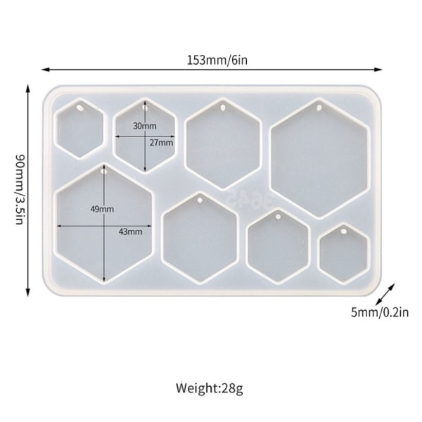 Geometriset molds mold 5 5 5