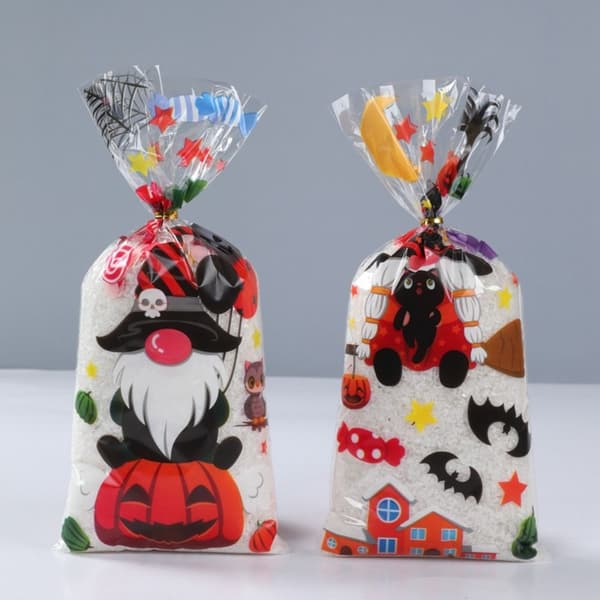 50st Halloween Godispåsar Godiskakor Påse Pack Presentpåsar