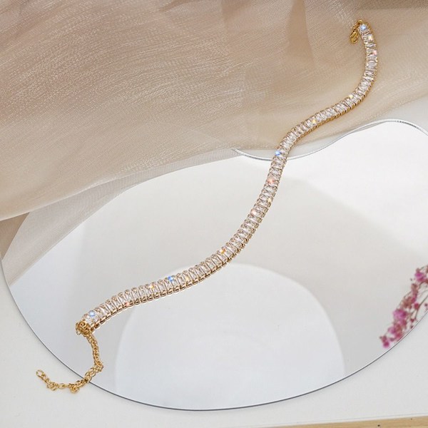 Choker Halsband Kedja Halsband GULD gold